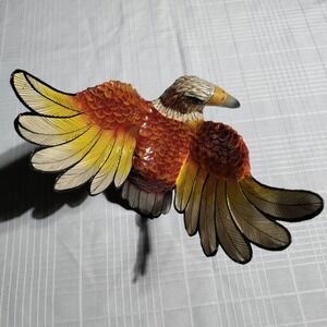 Mexican Paper Mache Eagle Open Wing folk art Angel Ortiz Vintage -  Stunning NOS